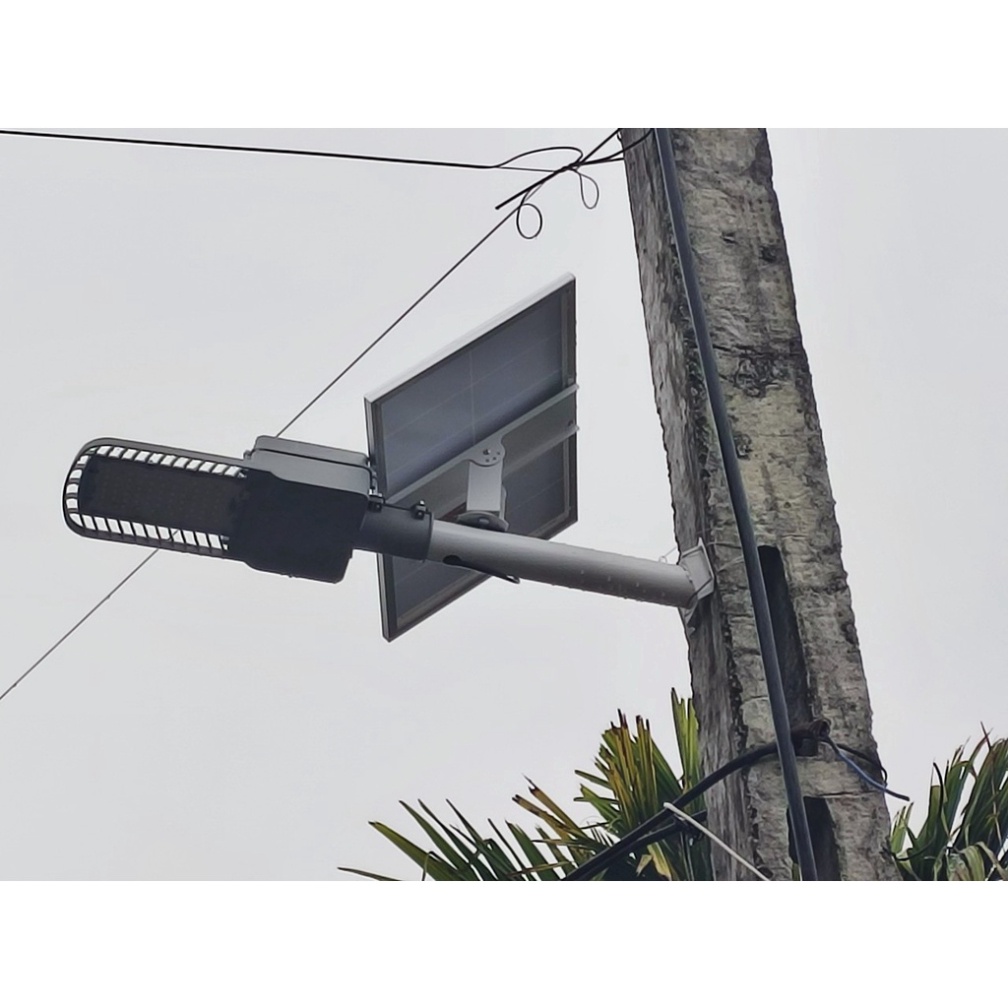 Đèn đường-ngõ xóm Năng lượng mặt trời 25W Rạng Đông siêu sáng CSD01.SL.RF 25W