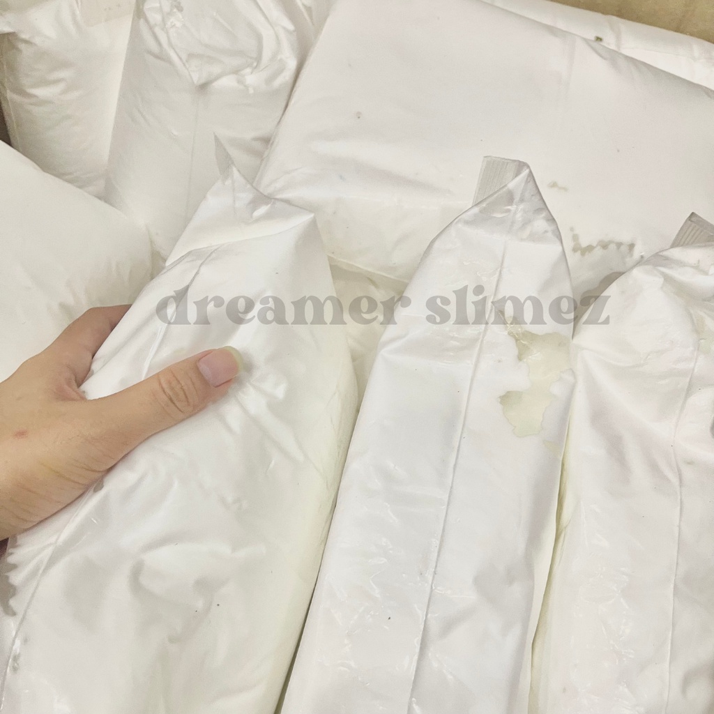 100G ĐẤT SÉT GIẤY TỰ KHÔ | ĐẤT SÉT NHẸ TRẮNG KHÔNG DÍNH |nặn tượng, mô hình chibi, mô hình bánh, nguyên liệu slime, clay