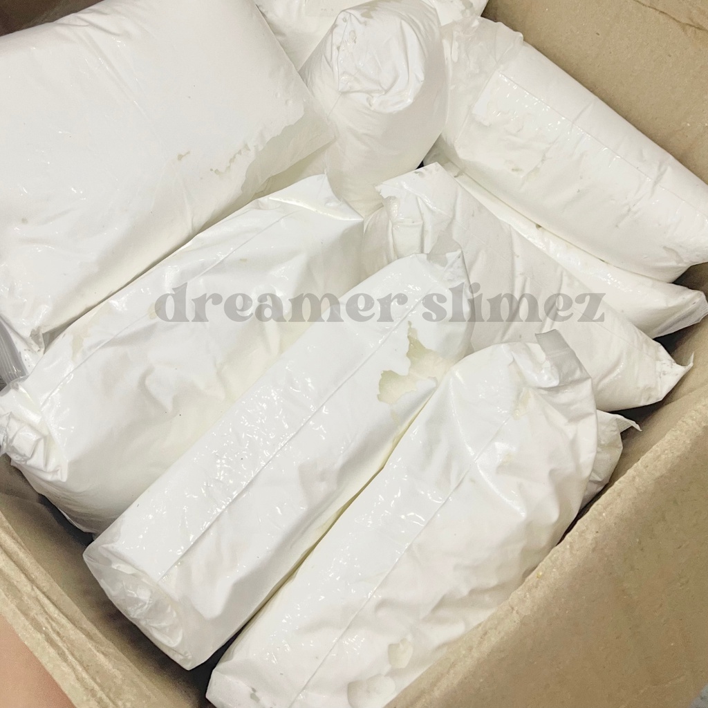 100G ĐẤT SÉT GIẤY TỰ KHÔ | ĐẤT SÉT NHẸ TRẮNG KHÔNG DÍNH |nặn tượng, mô hình chibi, mô hình bánh, nguyên liệu slime, clay