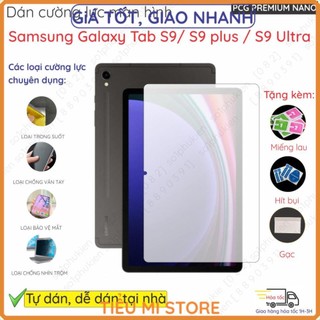 Dán màn hình cường lực samsung galaxy tab s9 5g / s9+ 5g / s9 ultra / s9 fe/ s9 fe+ nano dẻo trong suốt