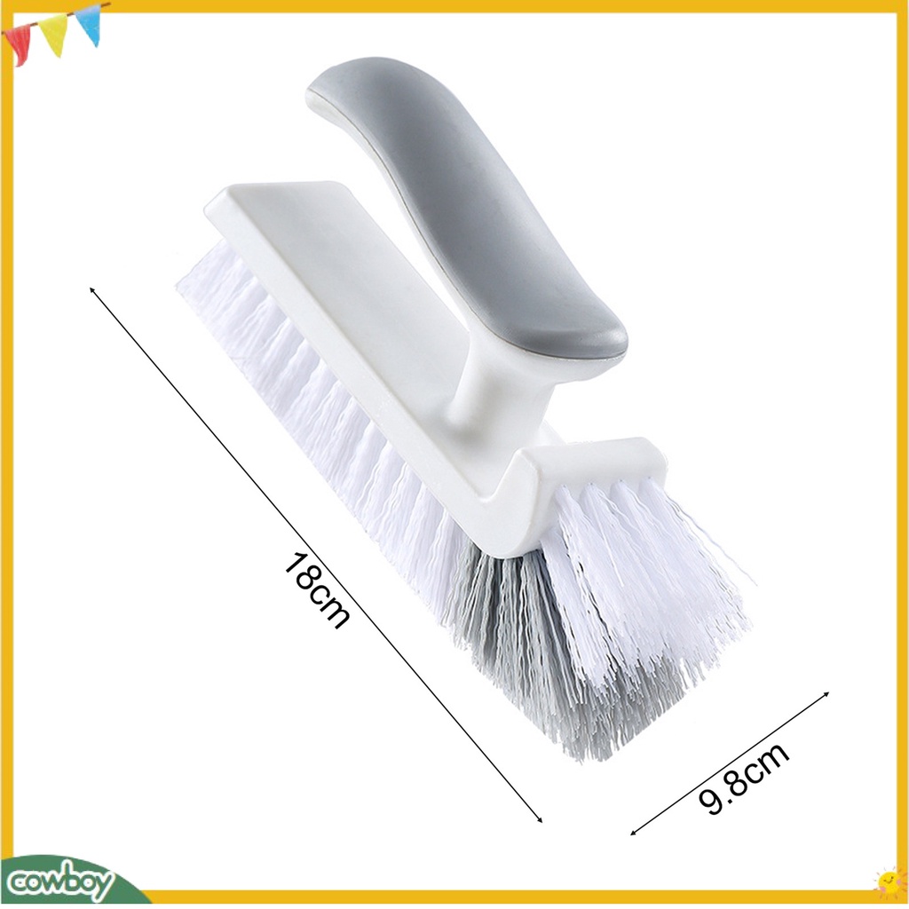 Bàn Chải Chà Ron Nhà Tắm Làm Sạch Sâu Đa Năng Có Tay Cầm Thoải Mái