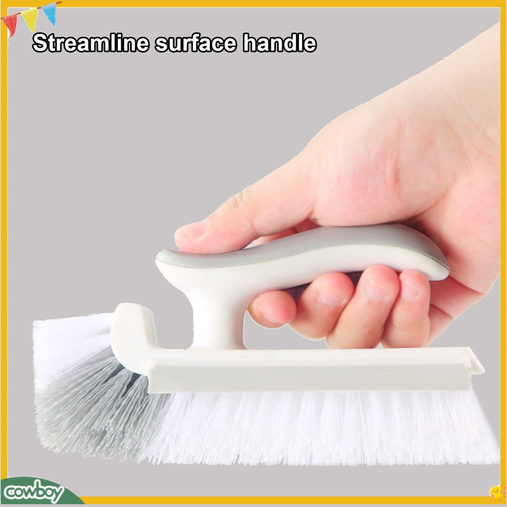 Bàn Chải Chà Ron Nhà Tắm Làm Sạch Sâu Đa Năng Có Tay Cầm Thoải Mái