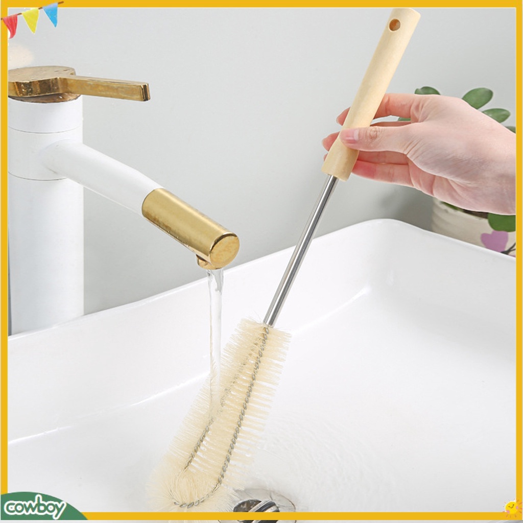 Cọ Rửa Bình Nước Không Xơ Vải