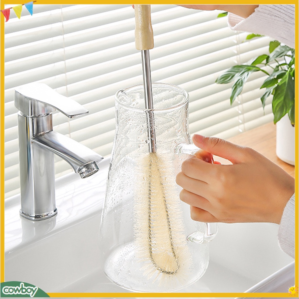 Cọ Rửa Bình Nước Không Xơ Vải