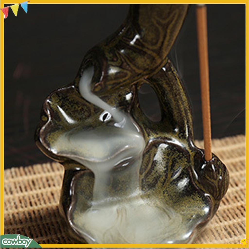 Đế đốt nhang trầm hương khói thác trang trí nhà cửa