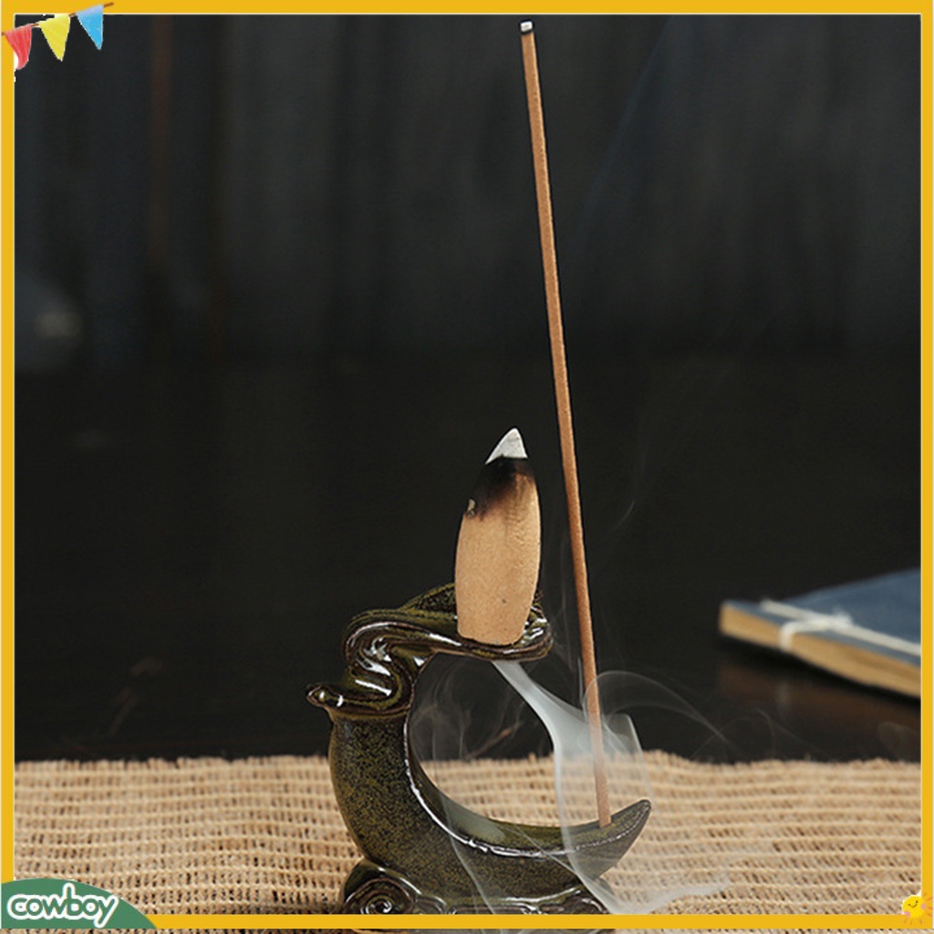 Đế đốt nhang trầm hương khói thác trang trí nhà cửa