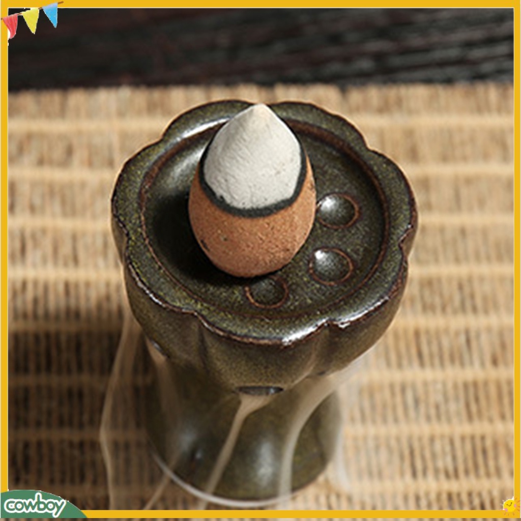 Đế đốt nhang trầm hương khói thác trang trí nhà cửa