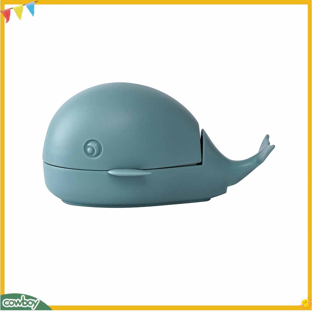 Bàn chải giặt đồ bằng nhựa thiết kế hình cá voi đáng yêu tiện dụng