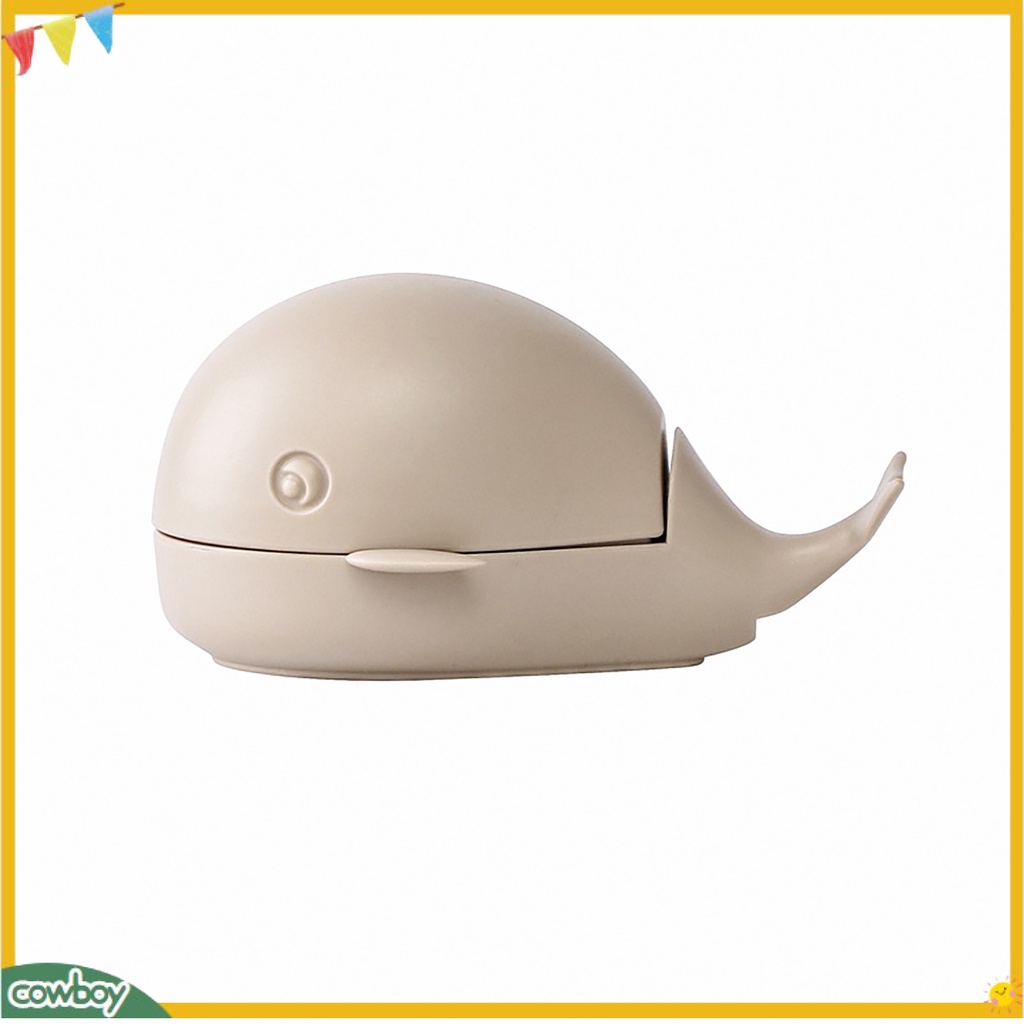 Bàn chải giặt đồ bằng nhựa thiết kế hình cá voi đáng yêu tiện dụng