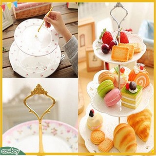 (cowboy) Set khay đựng bánh 2 / 3 tầng bằng kim loại