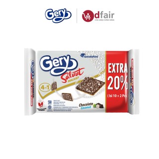Bánh quy gery socola phủ dừa 126g