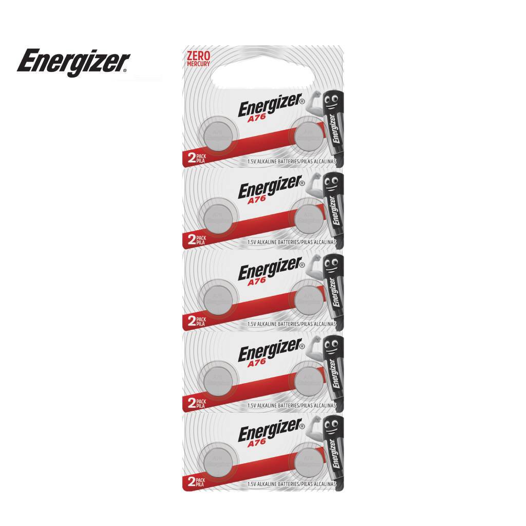 Vỉ 10 Viên Pin Cúc Áo Energizer A76 BP2X5 - 101053997