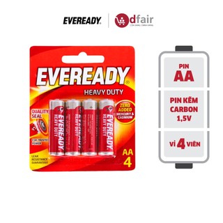 Vỉ 4 Viên Pin AA Eveready Heavy Duty 1015 BP4 - 100193436