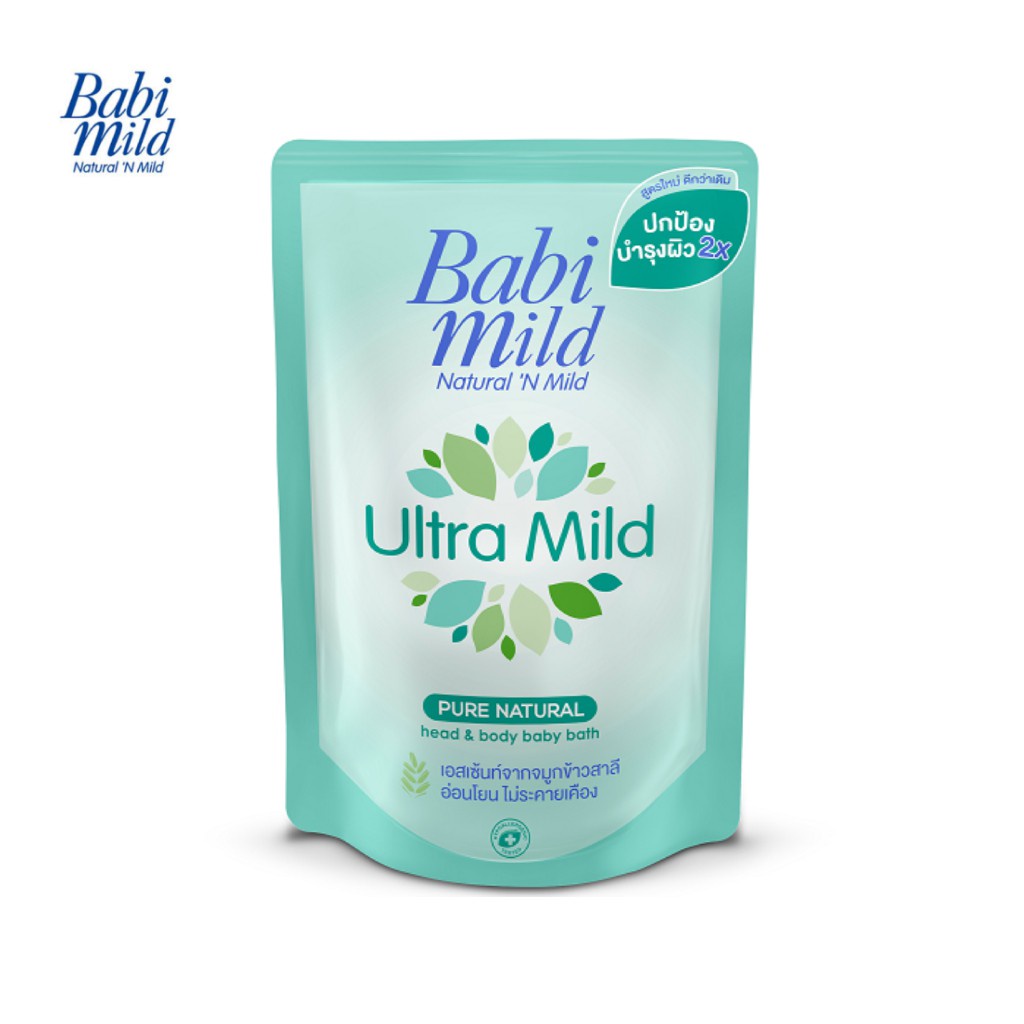 Sữa Tắm Em Bé Babi Mild Pure Natural Túi 380ml - 100961728