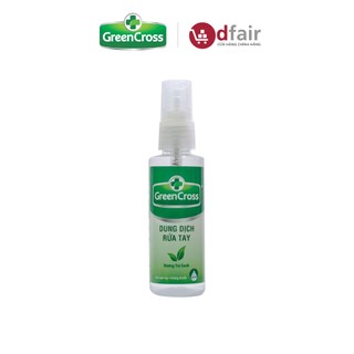 Xịt Rửa Tay Khô Green Cross Hương Trà Xanh Chai 70ml - 100395689