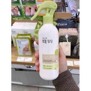 Tẩy da chết body / the face shop / tẩy da chết body trà xanh