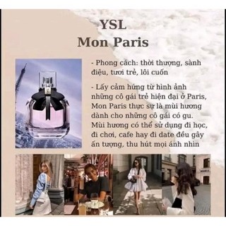 Nước Hoa Mini YSL Mon Paris 7.5ml No Box