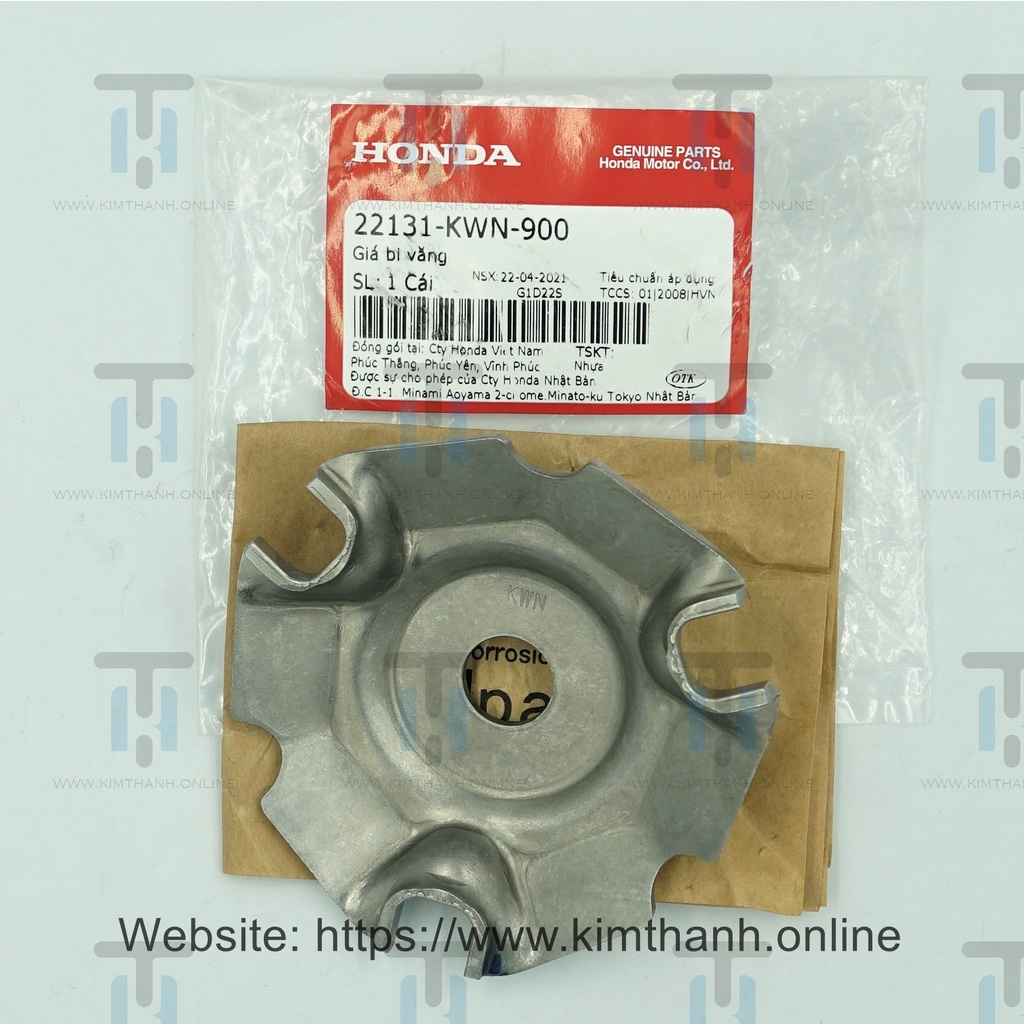 Tấm dên - KWN PCX Honda _ 22131KWN900, 22131-KWN-900