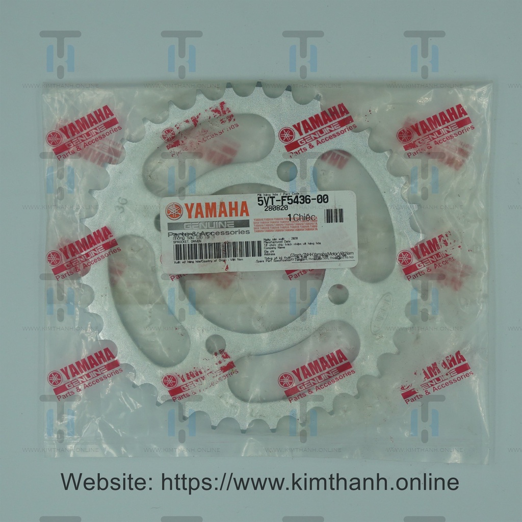 Nhông sên dĩa Jupiter V Yamaha VN _ 5VT