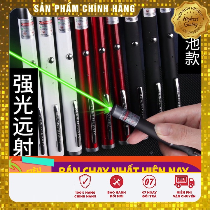 Giá tận gốc Bút Chiếu Tia Laser 2023 Màu Xanh Lá Cây Có Thể Sạc Lại Bằng Cổng usb Dùng Dạy Học - hàng chuẩn