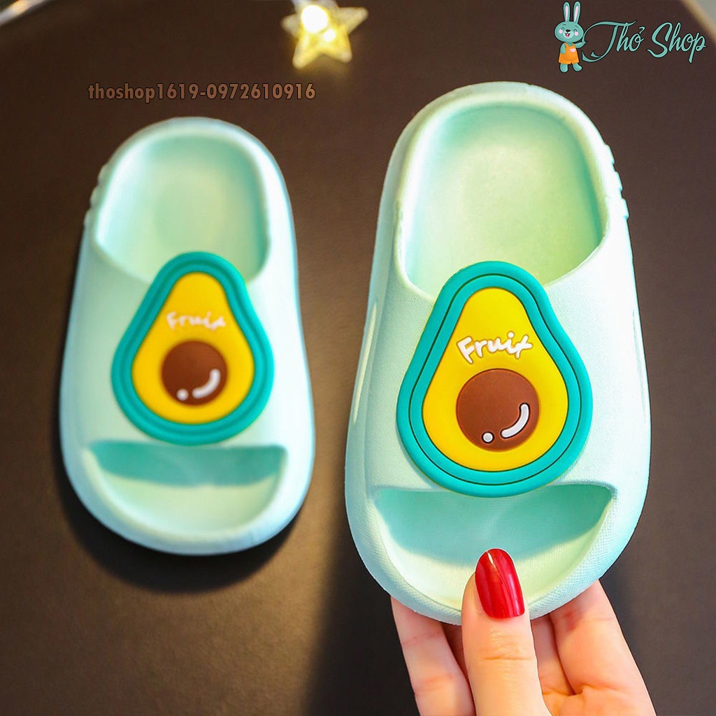 Dép Lê Cho Bé, Dép Hình Hoa Quả Cho Trẻ Em Siêu Cute Hàng Loại 1