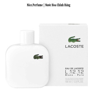 Nước hoa l.12.12 blanc eau de toilette 100ml. chính hãng