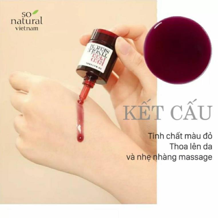 Tinh chất peel da mini 11ml Red peel Tingle Serum giúp loại bỏ tế bào chết, tái tạo da, không bong tróc
