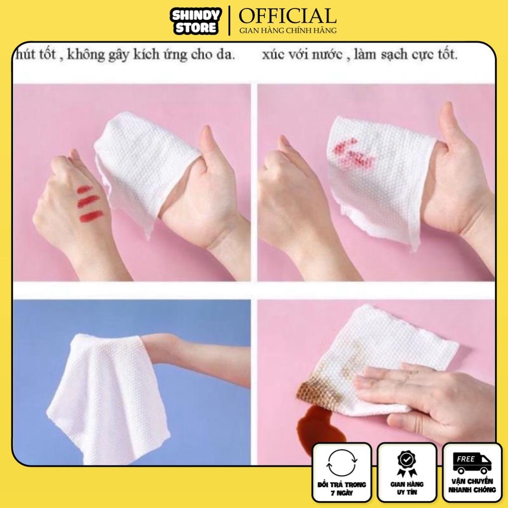 Cuộn khăn mặt khô Animerry lau khô, lau ướt đa công dụng