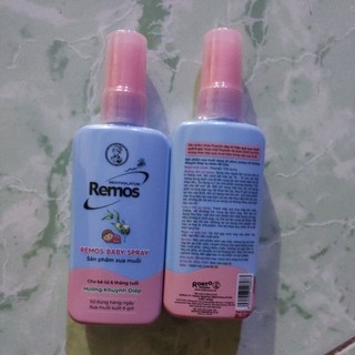 Xịt chống muỗi remos baby 70ml