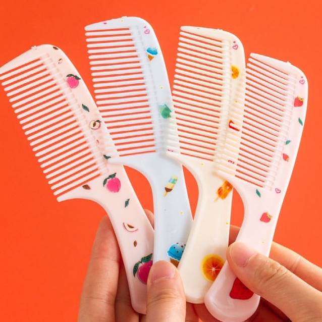 Lược chải tóc có tay cầm hình thú dễ thương chống tĩnh điện