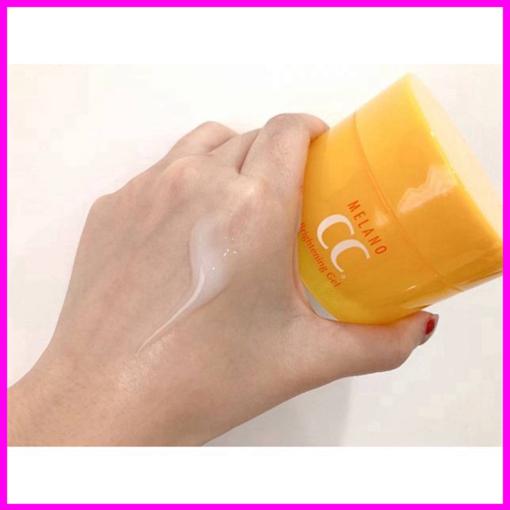 🏆Chính Hãng🏆 Kem Dưỡng Trắng Da Mờ Thâm CC Melano Brightening Gel Nhật Bản 100g