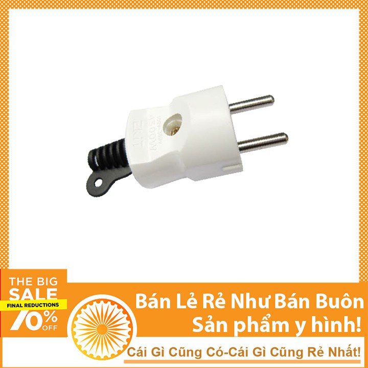 Hli,vn Phích Cắm Siêu Chịu Tải Lõi Sứ 4500W EKIT