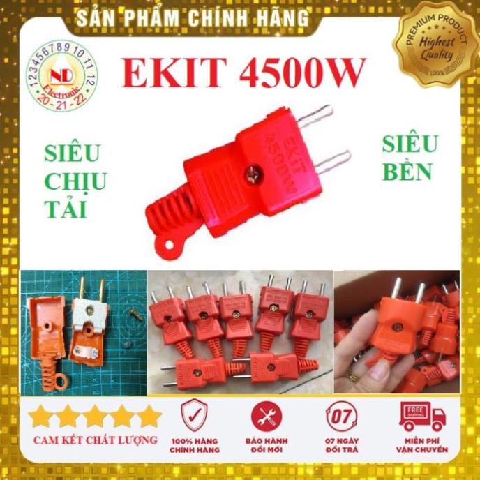 Hli,vn Phích Cắm Siêu Chịu Tải Lõi Sứ 4500W EKIT