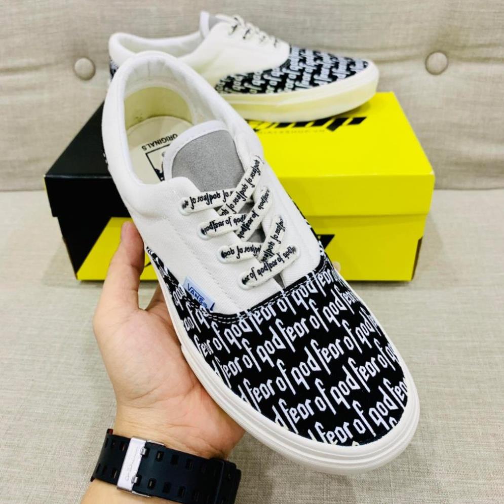 Giày Thể Thao 𝐕𝐀𝐍𝐒 Vaul Lười Caro, Vans dán đen, Vans dây chữ Cực Hot 2023