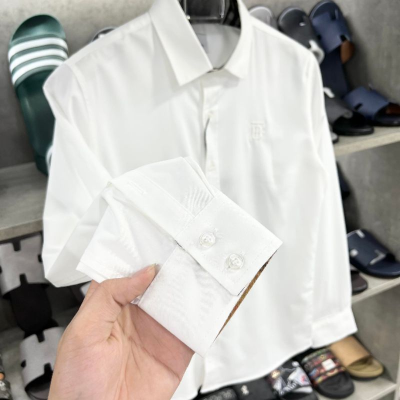 Sơ mi nam BBR viền cổ trong dài tay 2385