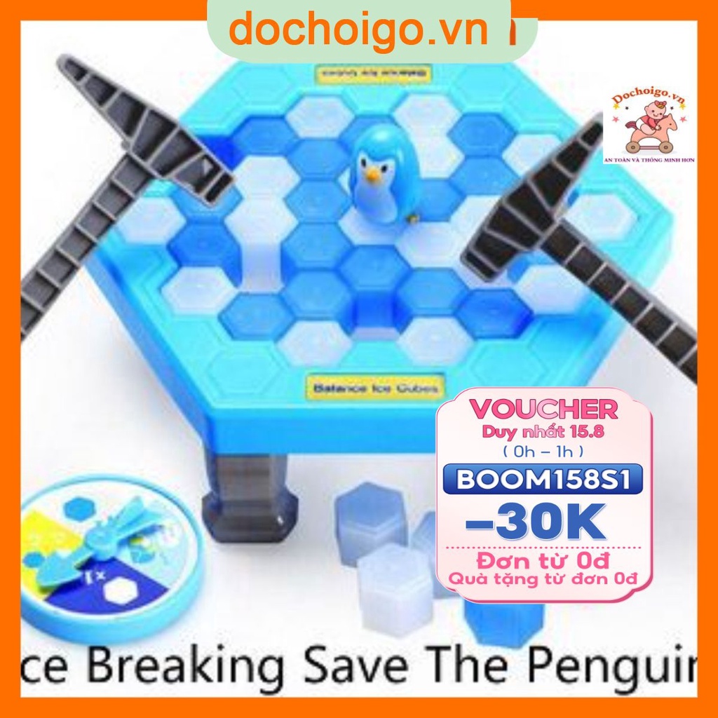 Trò chơi phá băng giải cứu chim cánh cụt loại to