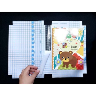[DECAL BỌC VỞ/SGK/GIÁO ÁN] Decal bọc sách, vở ĐỦ SIZE
