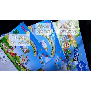 [DECAL BỌC VỞ/SGK/GIÁO ÁN] Decal bọc sách, vở ĐỦ SIZE