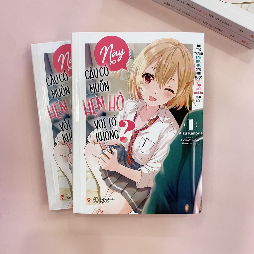 Sách - Này Cậu Có Muốn Hẹn Hò Với Tớ Không? - Tập 1 - Tặng Kèm Bookmark