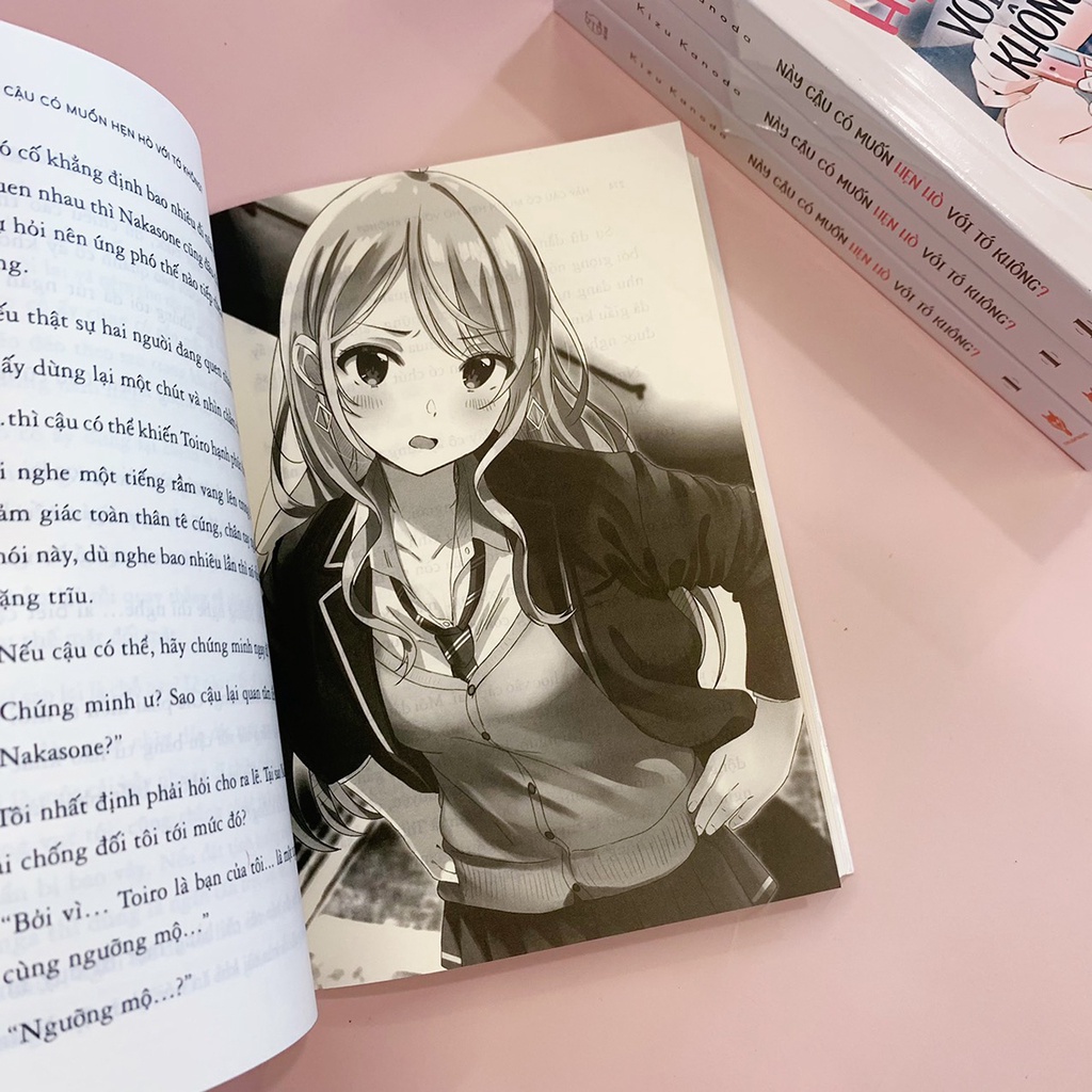 Sách - Này Cậu Có Muốn Hẹn Hò Với Tớ Không? - Tập 1 - Tặng Kèm Bookmark