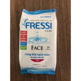 Khăn ướt bỏ túi fressi all/ fressi care bịch 10 tờ&20 tờ