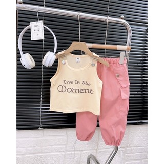 Sale 1063_sét bộ cực xinh, áo chất cotton, quần ka ki xịn xò 10-20kg_thoitrangbeyeu j&b.