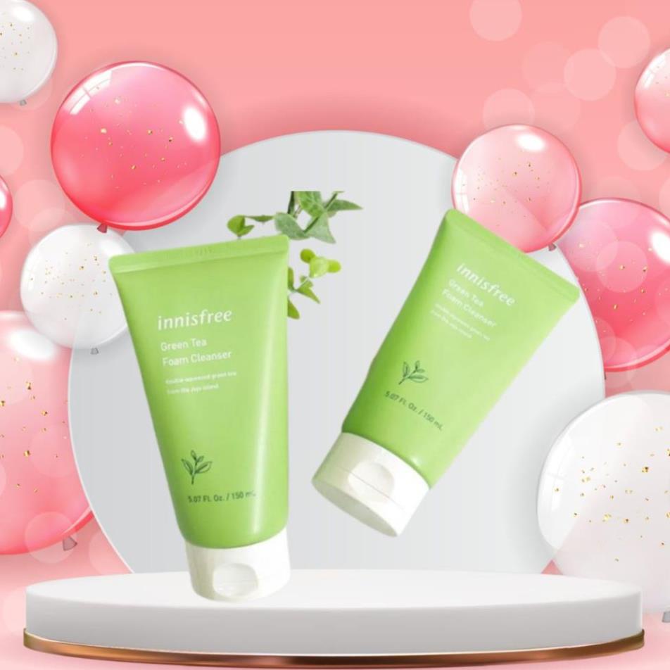 Sữa Rửa Mặt Trà Xanh Innisfree Green Tea Cleansing Foam