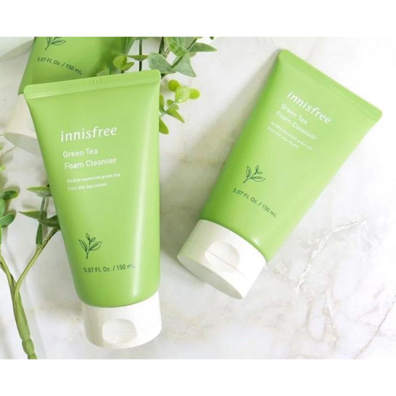 Sữa Rửa Mặt Trà Xanh Innisfree Green Tea Cleansing Foam