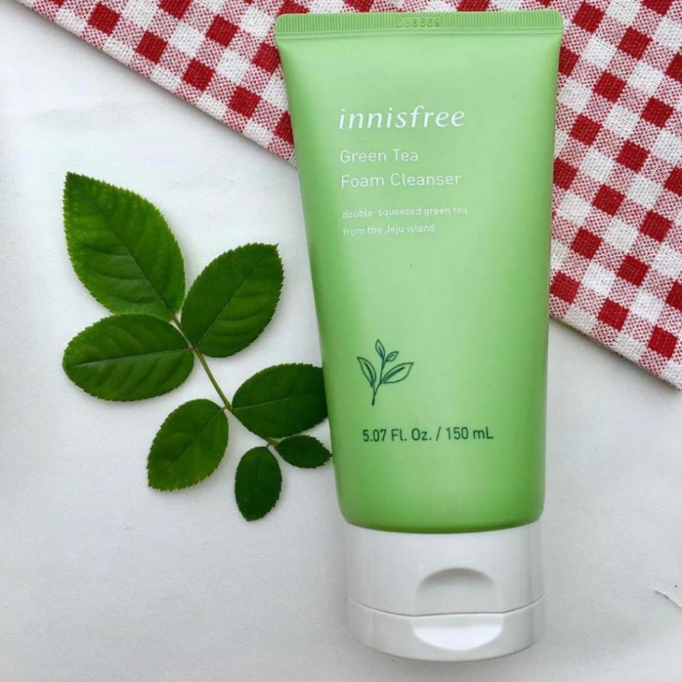Sữa Rửa Mặt Trà Xanh Innisfree Green Tea Cleansing Foam