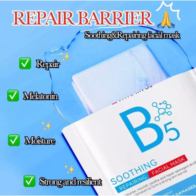 Mặt Nạ BIOAQUA B5 Dưỡng Ẩm - Phục Hồi da nhẹ dịu - hàng Chính Hãng