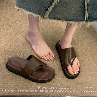 Flip-toe slippers nữ thick-soled sandals s