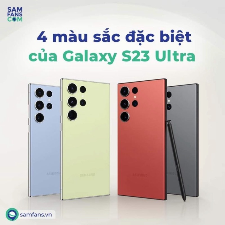 Điện thoại Samsung Galaxy S23 Ultra 12GB/1TB - Hàng chính hãng mới 100% New Seal