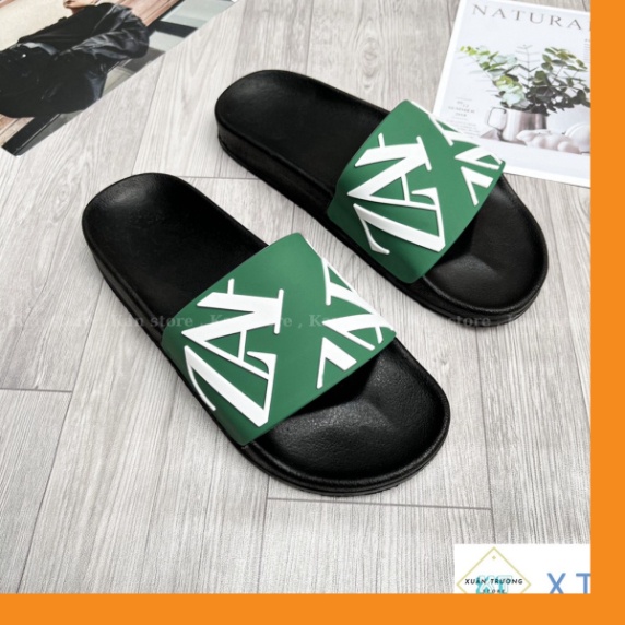 Dép Nam Nữ ZARA quai ngang cao cấp - Dép Thời Trang hàng đẹp, dép quai ngang đi cực êm chân - Kan shop