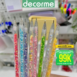 Dao rọc giấy DecorMe bút dao tỉa sticker washi bút dao trổ dùng rọc giấy, cắt tỉa, unboxing dụng cụ văn phòng phẩm